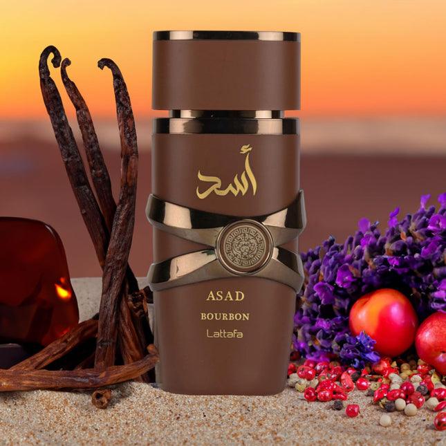 Asad Bourbon for Unisex By Lattafa EDP 100ml-Impulse Warehouse UAE
