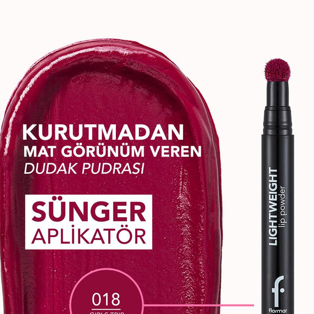 Flormar Lightweight Lip Powder-xpressionsstyle