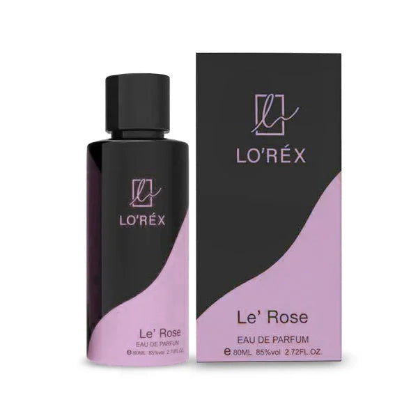 LO'REX, Le' Rose Floral Musk for Femme EDP 80ml-Impulse Warehouse UAE