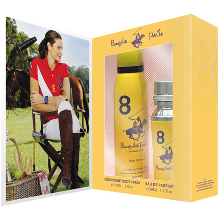 Beverly Hills Polo Club No 8 Gift Set for Women EDP 50ml & 150ml-xpressionsstyle