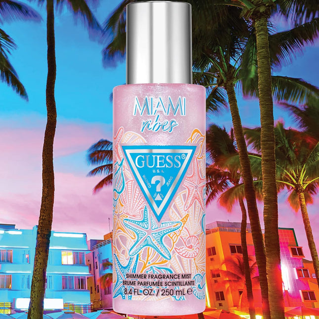 Guess Miami Vibes Shimmer Body Mist for Women 250ml-Impulse Warehouse UAE