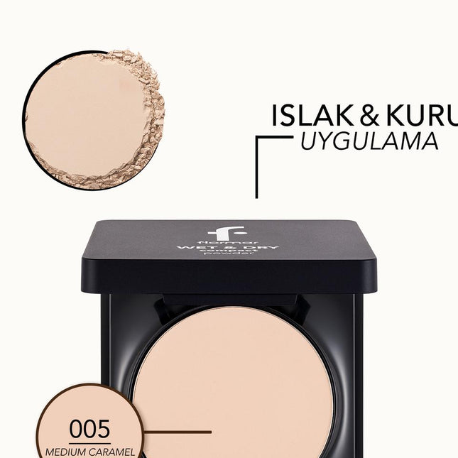 Flormar  Wet & Dry Compact Powder-xpressionsstyle