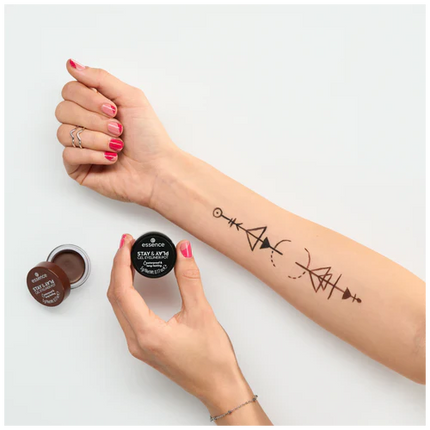Essence Stay & Play Gel Eyeliner Pot 02 Brown-xpressionsstyle