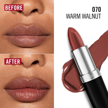 Rimmel Lasting Finish Lipstick - 70 Warm Walnut