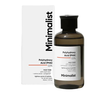 Minimalist PHA 3% Alcohol Free Face Toner, 150 ml