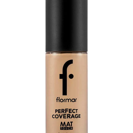 Flormar Foundation Containing Vitamin E with Matte Liner-Mat Touch Foundation-xpressionsstyle