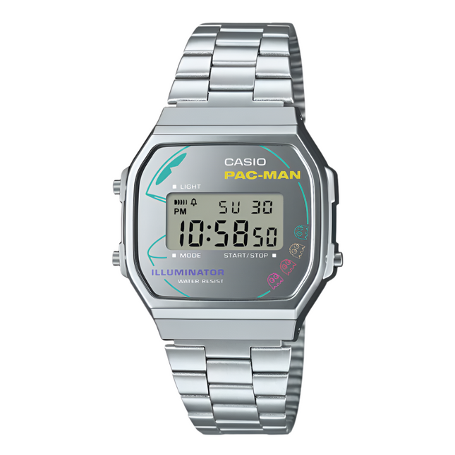 CASIO A168WEPC-7A PAC-MAN Limited Edition Unisex Watch-Impulse Warehouse UAE