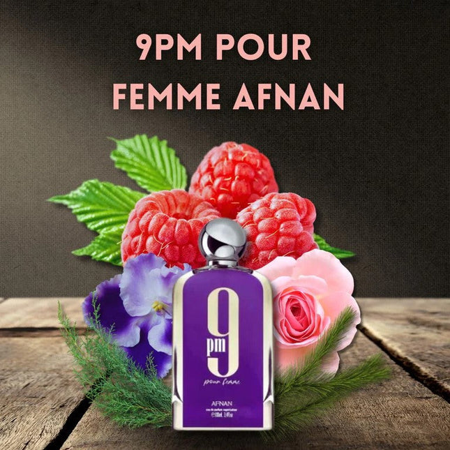 Afnan 9 PM Pour Femme Eau De Parfum 100ml