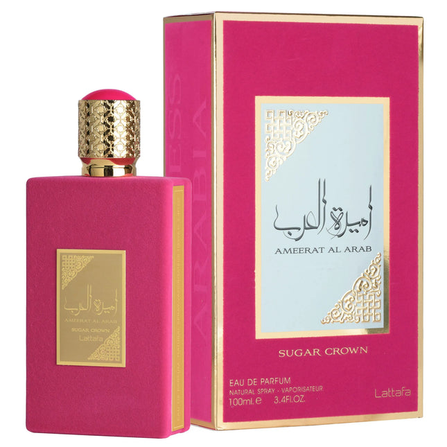 Ameerat Al Arab Sugar Crown By Lattafa Eau De Parfum for Women 100ml