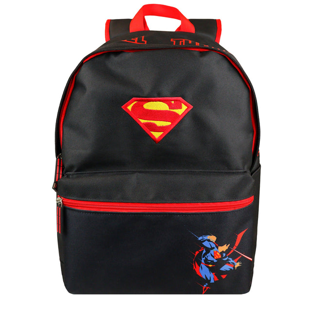 Warner Bros Superman Backpack 18" for Kids-Impulse Warehouse UAE