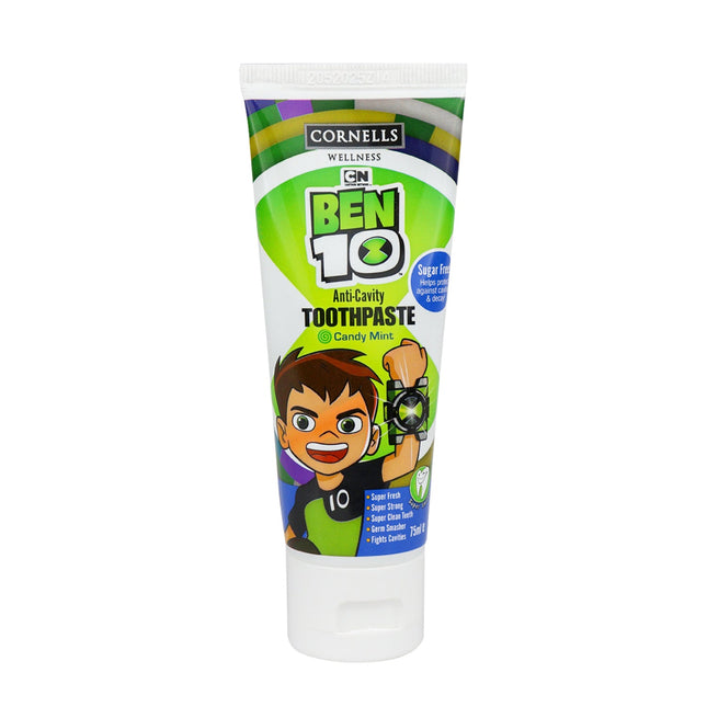 BEN 10 Anti-Cavity Toothpaste for Kids 75ml e (Candy Mint)-Impulse Warehouse UAE