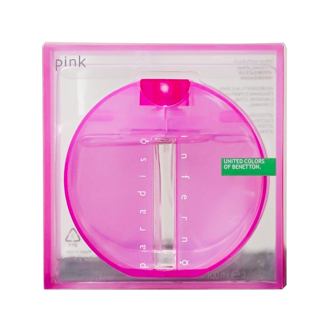 Benetton Paradiso Inferno Pink for Women EDT 100ml-Impulse Warehouse UAE