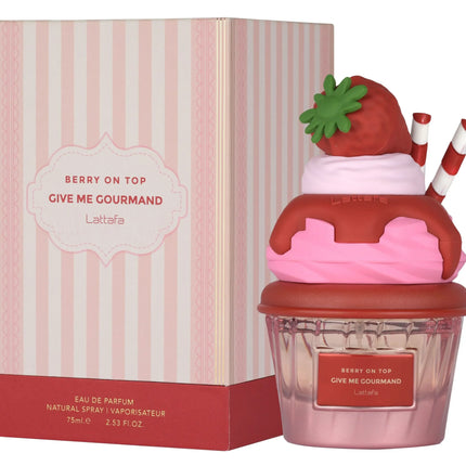 Lattafa Give Me Gourmand Berry On Top Eau De Parfum for Unisex 75ml