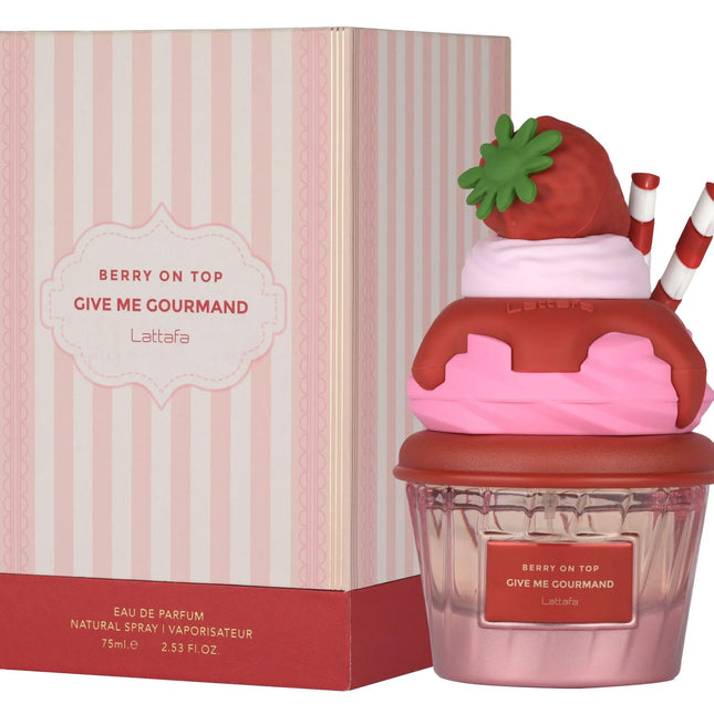 Lattafa Give Me Gourmand Berry On Top Eau De Parfum for Unisex 75ml