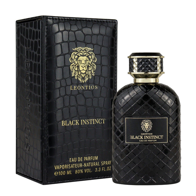 Leontios Black Instinct for Men EDP 100ml-Impulse Warehouse UAE