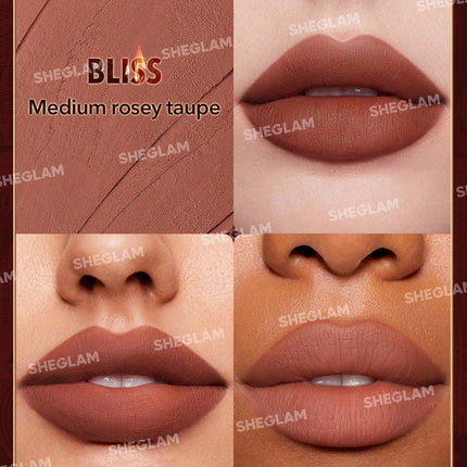 Sheglam Dynamatte Boom Long-Lasting Matte Lipstick (Ember Rose Ver.)-xpressionsstyle