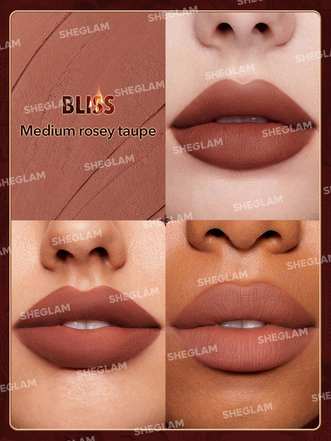 Sheglam Dynamatte Boom Long-Lasting Matte Lipstick (Ember Rose Ver.)-Impulse Warehouse UAE