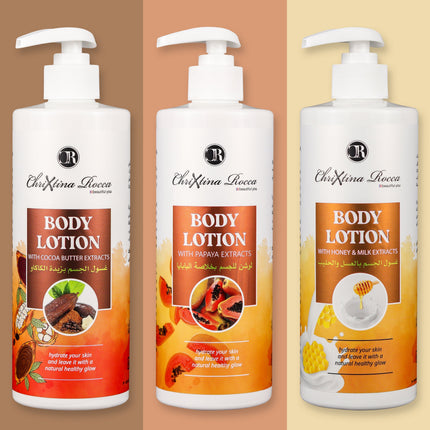 Chrixtina Rocca Body Lotion with Cocoa Butter Extracts-xpressionsstyle