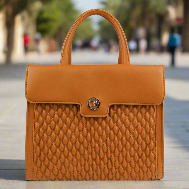 Chrixtina Rocca Womens Leather Shoulder Handbag-Impulse Warehouse UAE