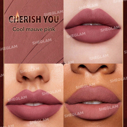 Sheglam Dynamatte Boom Long-Lasting Matte Lipstick (Ember Rose Ver.)-xpressionsstyle