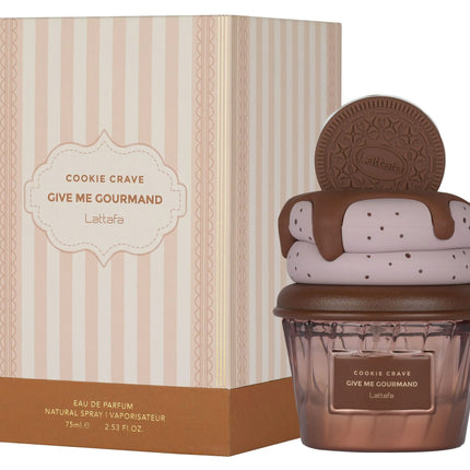 Lattafa Give Me Gourmand Cookie Crave Eau De Parfum 75ml