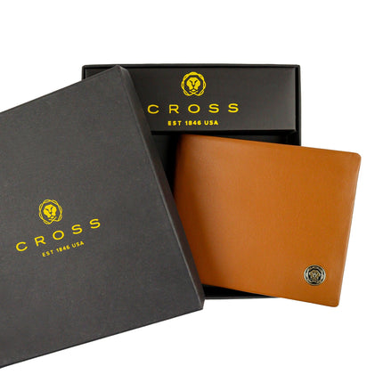 Cross Leather Men's Wallet-xpressionsstyle