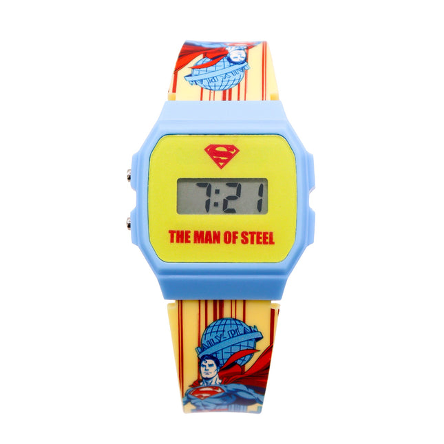 Warner Bros Superman Kids' Digital Casio Watch-Impulse Warehouse UAE