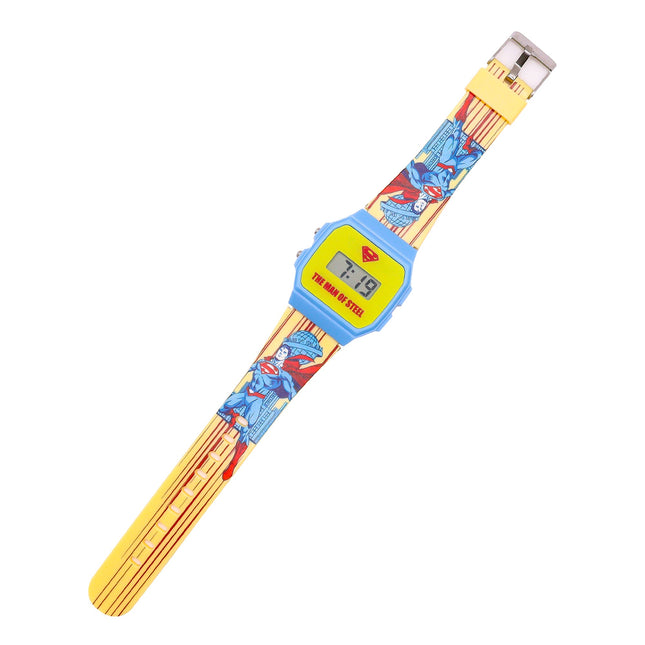 Warner Bros Superman Kids' Digital Casio Watch-Impulse Warehouse UAE