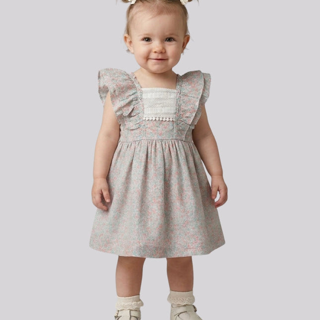 Baby Girl's All Over Printed Dress