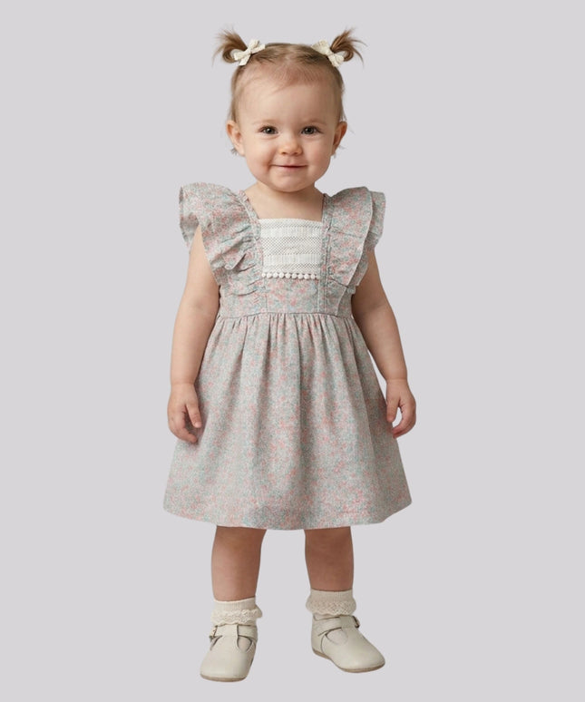 Baby Girl's All Over Printed Dress