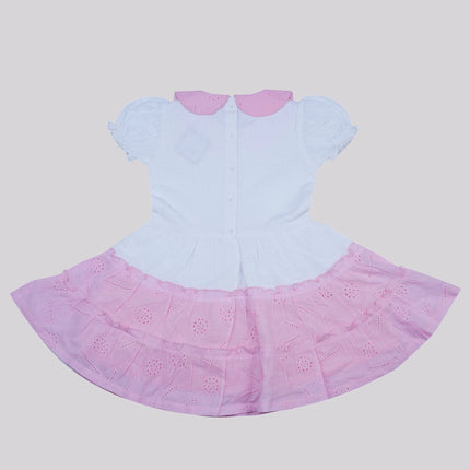 Baby Girl’S Schiffli Embroidered Dress – image 2