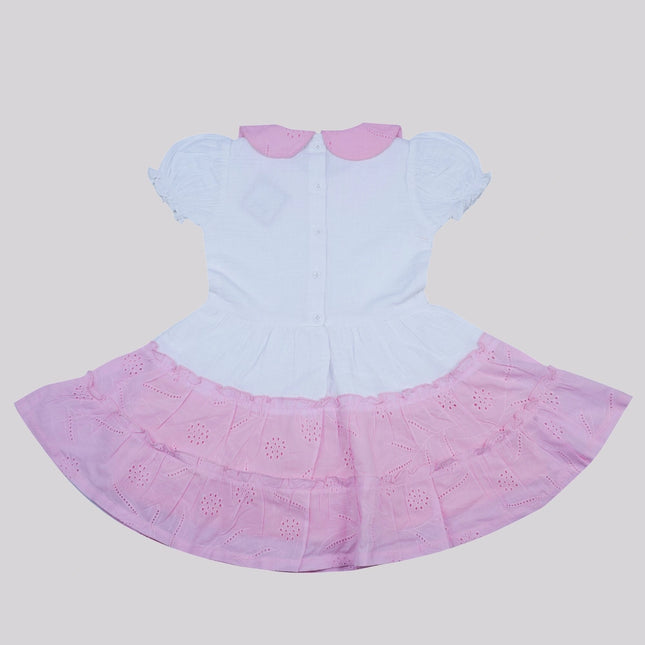 Baby Girl’S Schiffli Embroidered Dress – image 2