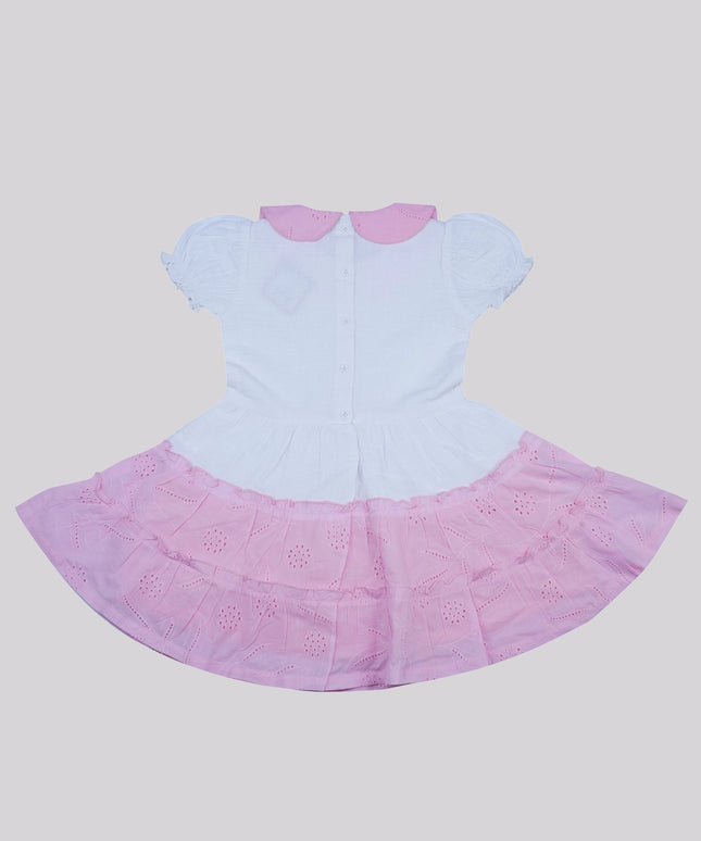 Baby Girl’S Schiffli Embroidered Dress – image 2