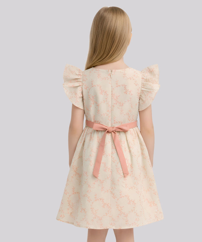 Girl's All Over Printed Dress – image 2