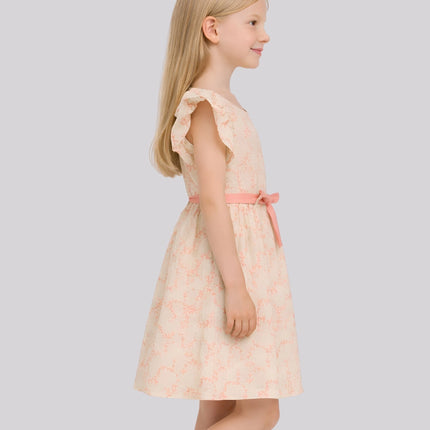 Girl's All Over Printed Dress – image 3