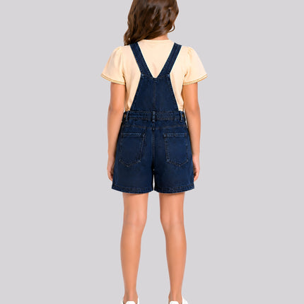 Girl's Top & Short Dungaree Set – image 3