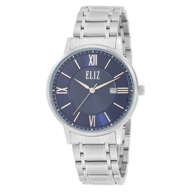 ELIZ ES8804G2SBS SS Case & Band Date Men's Watch
