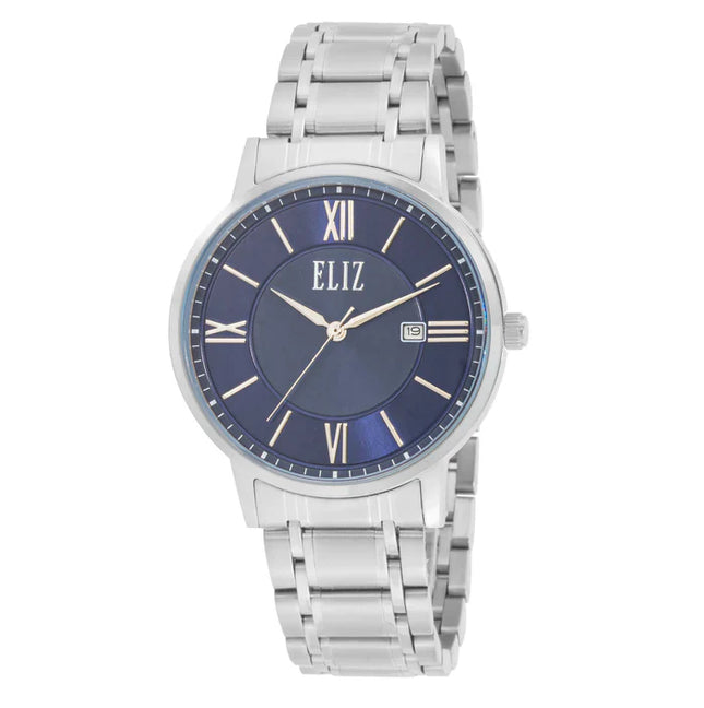 ELIZ ES8804G2SBS SS Case & Band Date Men's Watch