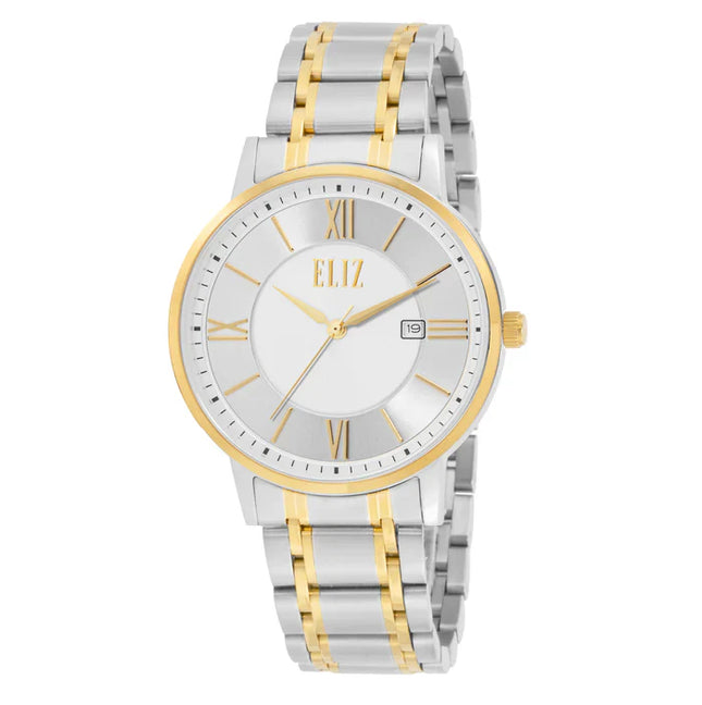 ELIZ ES8804G2TST SS Case & Band Date Men's Watch