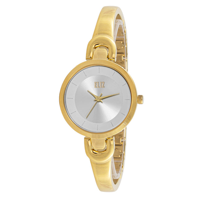ELIZ ES8857L2GWG Metal Case and Bracelet 3-Hands Women's Watch