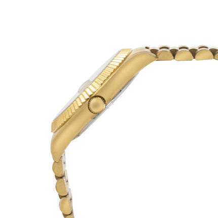 ELIZ ES8862G2GEG SS Case & Band Day-Date Men's Watch