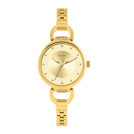 ELIZ ES8932L2GCG Metal Case and Bracelet 3-Hands Women's Watch