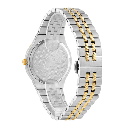 ELIZ ES8943G2TCT SS Case & Band Calendar Men's Watch