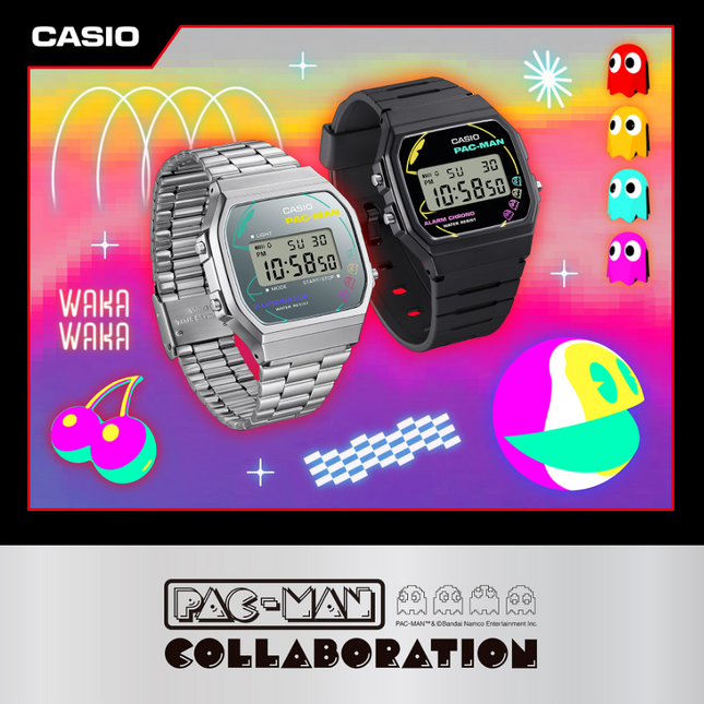 CASIO F-91WPC-1A PAC-MAN Limited Edition Unisex Watch-xpressionsstyle