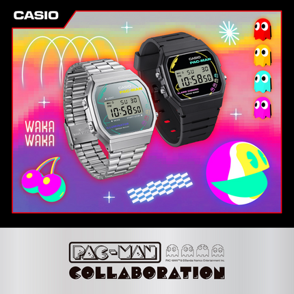 CASIO A168WEPC-7A PAC-MAN Limited Edition Unisex Watch-xpressionsstyle
