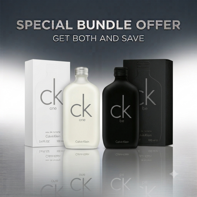 Calvin Klein CK Be Unisex EDT 100ml + Calvin Klein CK One Unisex EDT 100ml