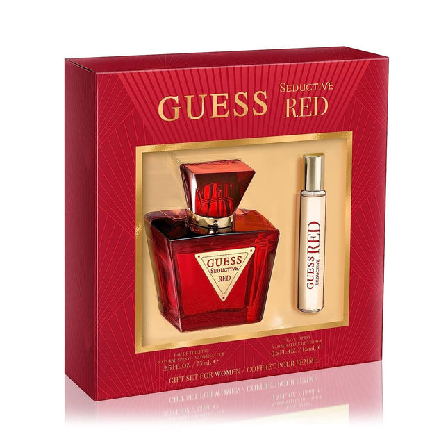 Guess Seductive Red Gift Set for Women EDT 75ml-Impulse Warehouse UAE