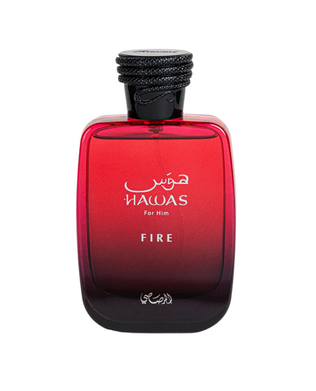عطر رصاصي حواس فاير للرجال او دي بارفان 100 مل