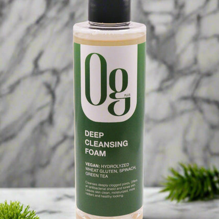 OG Plus Deep Cleansing Foam – Vegan Face Cleanser