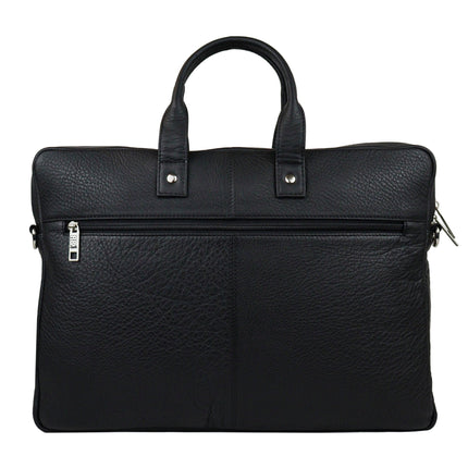 Men's Premium Full-Grain Leather Laptop Briefcase - Fits Up to 15.6" Laptops-xpressionsstyle
